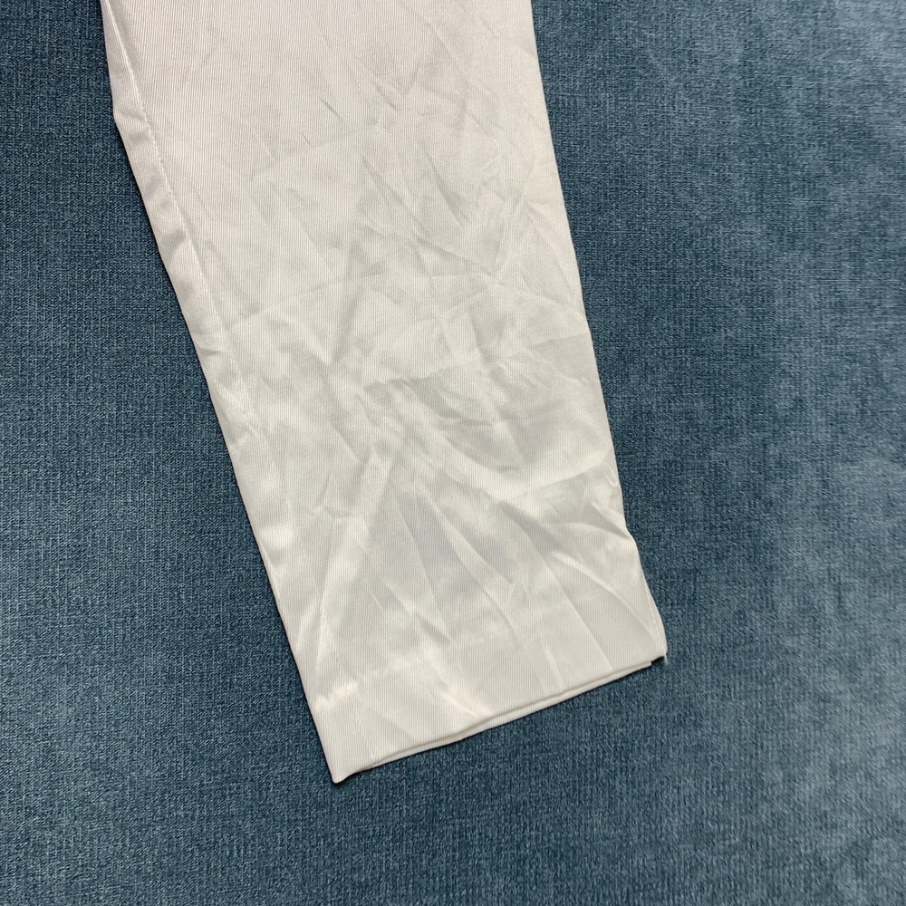 7th Avenue New York & Company Design Studio Pants Womens 10 White Straight Leg - Picture 3 of 16